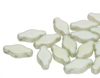 6x12mm Chalk Green Luster 3HL Navette (10g)