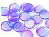 14mm Transparent Candy Pink Extra Low Cabochon