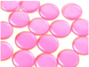 18mm Transparent Candy Pink Extra Low Cabochon #45476 (1 Piece)