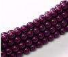 6mm Eggplant Fiesta Pearls (50pk) #48279