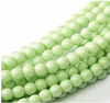 6mm Light Spring Green Fiesta Pearls (50pk) #48532