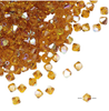 4mm Topaz AB Preciosa Bicone - 12pk
