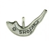Shofar Pewter Charm (1 Piece)