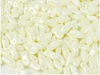 3x7mm Pastel Light Cream Storm Duo Beads (50 Beads)