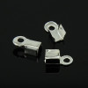 9x3.5x4mm Silver Plated Fiber Ends (24 Pack)