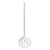 2" 19ga Silver Plated Swirl Headpins (12 Pack)