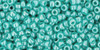 11/0 Opaque Lustered Turquoise TOHO Seed Beads (20 Grams) 11-132