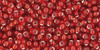 11/0 Silver Lined Ruby Seed Beads (20 Grams) 11-25C