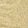 11/0 Opaque Cream AB Delica Beads DB157 (7.2 Grams)
