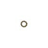 6mm Antique Gold Twisted Jump Rings (20 Pack)