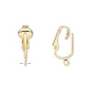 Gold Plated Clip-On Pierced Look Earrings (2 Pairs)