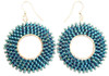 Circular Brick Stitch Earrings INSTANT DOWNLOAD Pattern