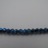 4mm Blue Light Thunder Polish Crystal Bicones (144pk) 4BI39