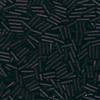 6mm Matte Black Bugle Bead - 20g