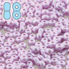 3x6mm Infinity Beads - Pastel Light Rose