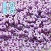 3x6mm Infinity Beads - Pastel Lilac