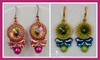 Paisley Drop Earring Instant Download PDF
