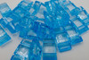 25pk Aqua Blue Carrier Beads