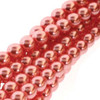 6mm Salmon Pearls - 75 Beads