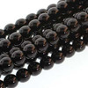 6mm Black Pearls - 75 Beads