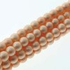 8mm Matte Pink Pearls - 75 Beads