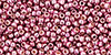 15/0 Permafinish Galvanized Pink Lilac Seed Beads TOHO (8 Grams) 15-PF553