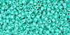 15/0 Opaque Turquoise Seed Beads Toho (8 Grams) 15-55