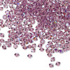 3mm Amethyst AB Preciosa Bicone