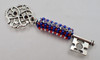 Key for a Cure Pendant Kit - Red, White, & Blue