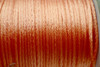 1.5mm Orange Rayon Rattail Cord - 2yds