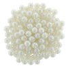 3mm Matte Snow Glass Pearls (100pk)