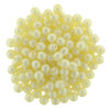 3mm Matte Cream Glass Pearls (100pk)