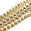 3mm Cream Glass Pearls (150pk)