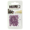 2mm Pastel Bordeaux Tru2 Fire Polish Beads - Approx 2 Grams