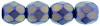 6mm Halo Ethereal Ultramarine Fire Polish Beads (25pk)