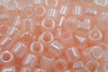 8/0 Lined Crystal Pale Salmon Delica dbl-0234-tb (7.2 Grams)