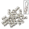 Sterling Silver Cyclone Crimp (12 Pack)