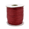 .5mm Fire Brick Waxed Polyester Cord - 10yds