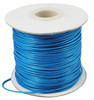 Korean Waxed Polyester Cord, Bead Cord, Deep Sky Blue, 1.5mm(4yd Piece)