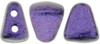 Suede Purple Nib Bit Beads (8 Grams) 48-50 Beads (79021)