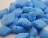 8x5mm Matte Blue Raspberry Bondeli Gemduo's 8 Grams