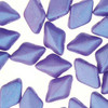 8x5mm Tropical Blue Grape Gemduo Beads (8 Grams) 65-68 Beads