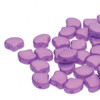 7.5x7.5mm Chatoyant Shimmer Grape Ginko Beads (8 Grams) Approximately 30-35 Beads