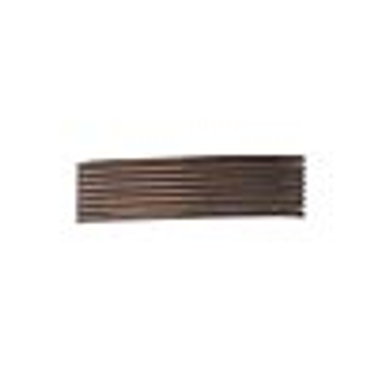 French wire, enamel-coated brass, brown, 0.7-0.9mm tube. Sold per  19-1/2 inch strands