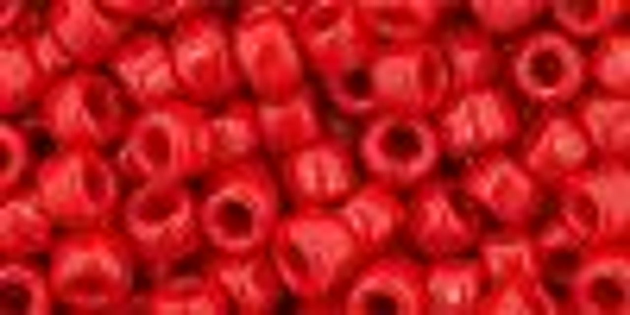 6/0 Pepper Red Toho Seed Beads (20 Grams) 06-45