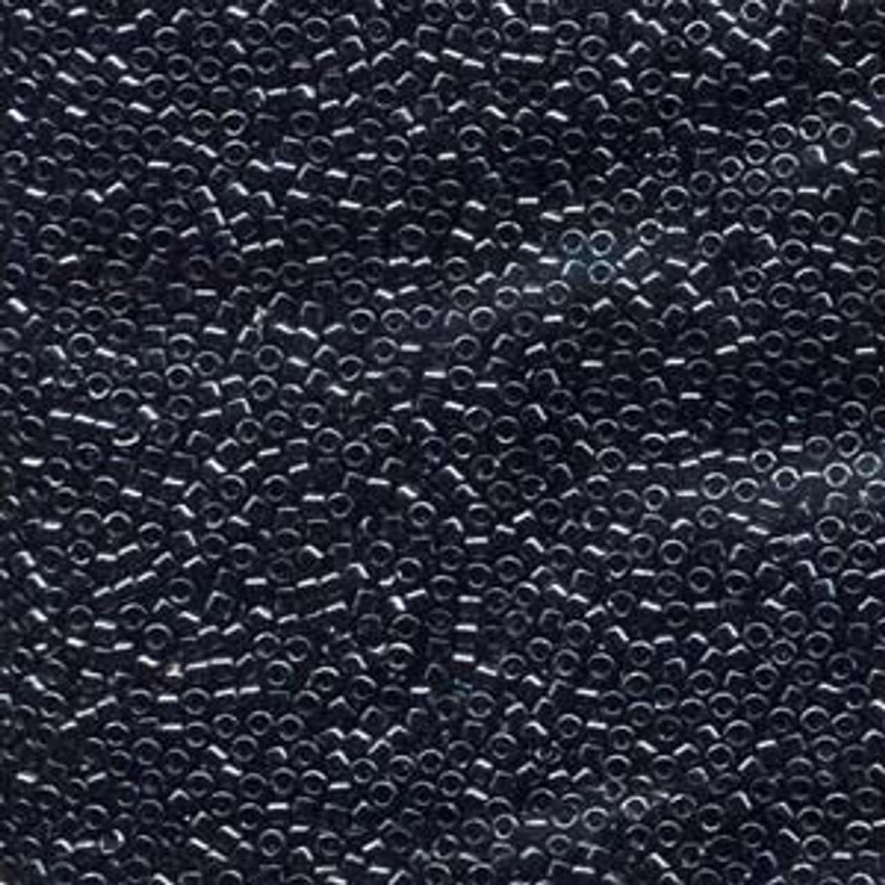 11/0 Gunmetal Delica Beads db001 (7.2 Grams)