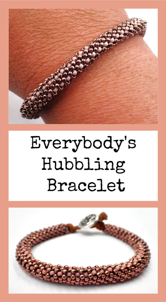 Everybody's Hubbling Bracelet PRINTED Pattern - Mailed to your home