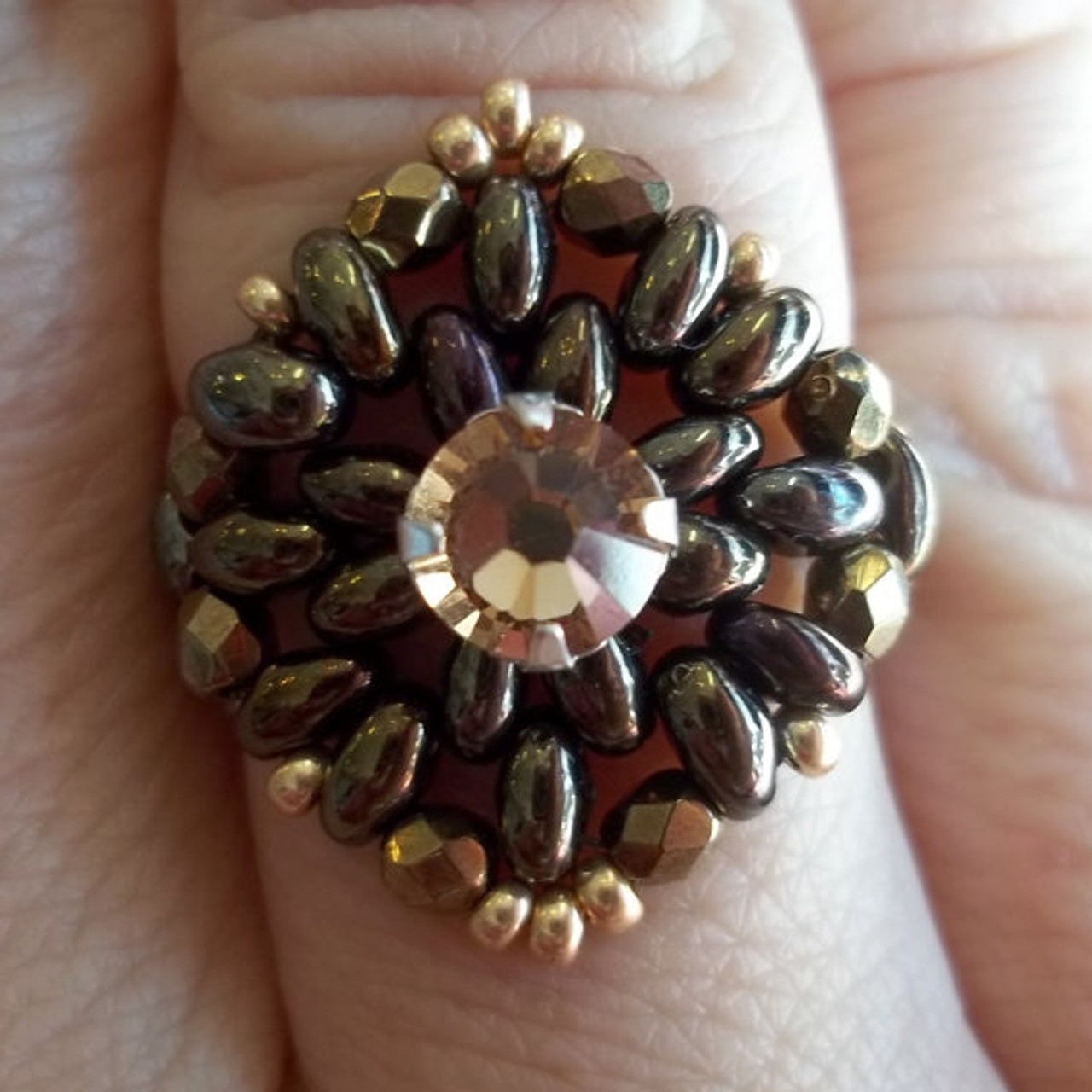 Two Hip to be Squared Ring PRINTED Pattern - Mailed to your home