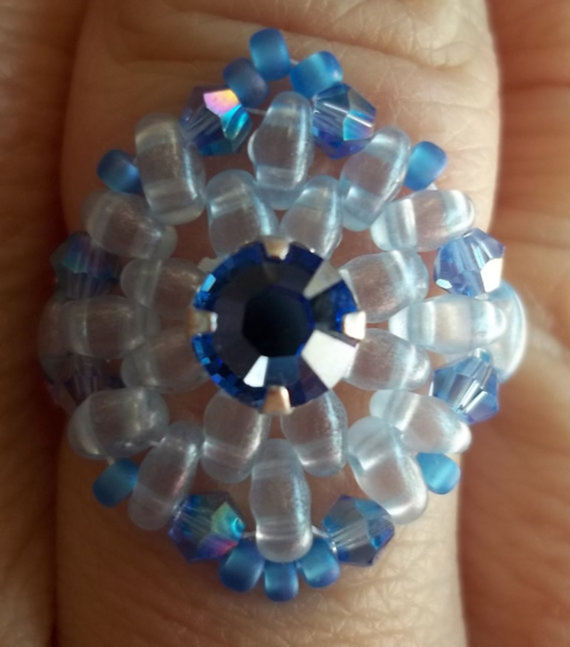 Two Hip to be Squared Ring PRINTED Pattern - Mailed to your home