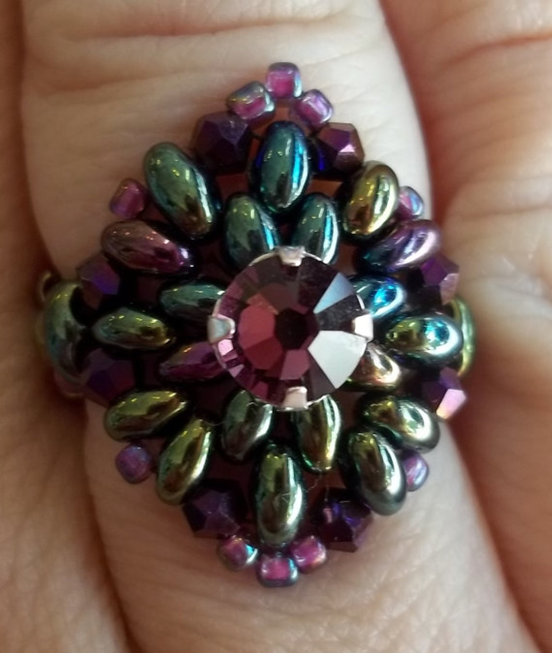 Two Hip to be Squared Ring PRINTED Pattern - Mailed to your home